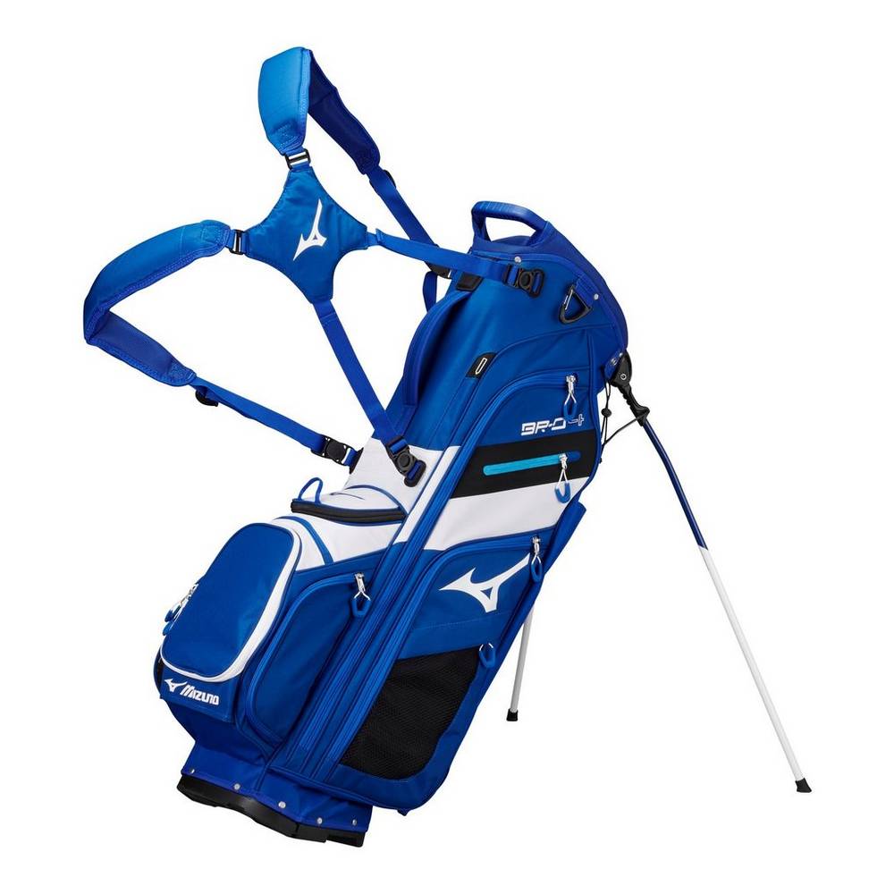 Panske Batoh Mizuno BR-D4 14-Way Stand Modre/Biele Vypredaj FDJL20976